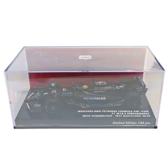 [MDL] 1/43 メルセデス AMG ペトロナス F1チーム W14 E パフォーマンス ミック・シューマッハ バルセロナテスト 2023 「MINICHAMPS」 完成品 ミニカー(417239947) MINICHAMPS(ミニチャンプス)