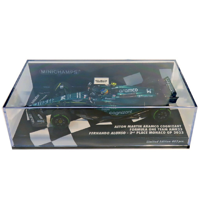 [MDL] 1/43 アストン マーティン アラムコ コグニザント フォーミュラ ワン チーム AMR23 フェルナンド・アロンソ モナコGP 2003 2位入賞 「MINICHAMPS」 完成品 ミニカー(417230714) MINICHAMPS(ミニチャンプス)