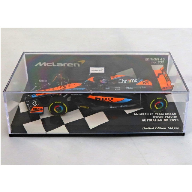 [MDL] 1/43 マクラーレン F1 チーム MCL60 ランド・ノリス オーストラリアGP 2023 「MINICHAMPS」 完成品 ミニカー(537234704) MINICHAMPS(ミニチャンプス)