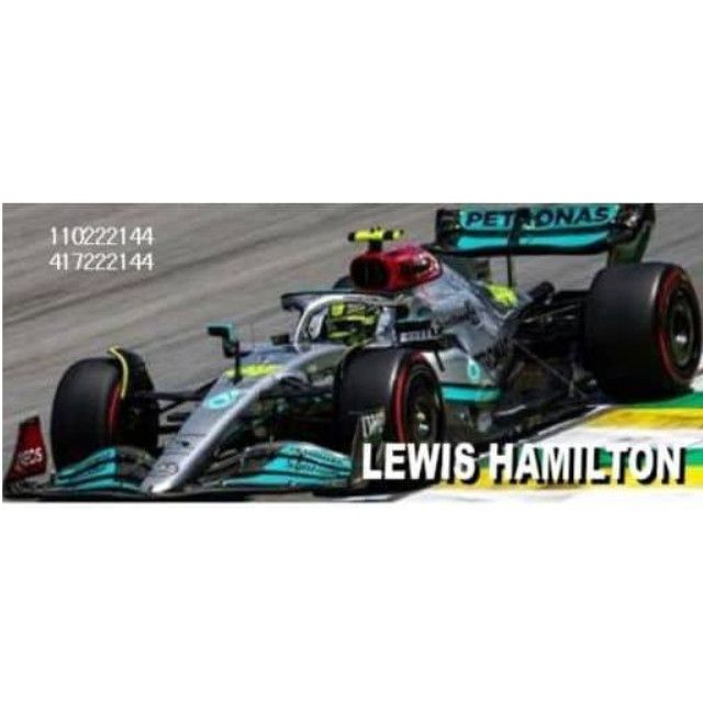 [MDL] 1/43 メルセデス-AMG ペトロナス フォーミュラ ワン チーム F1 W13 E パフォーマンス ルイス・ハミルトン ブラジルGP 2022 2位入賞 「MINICHAMPS」 完成品 ミニカー(417222144) MINICHAMPS(ミニチャンプス)