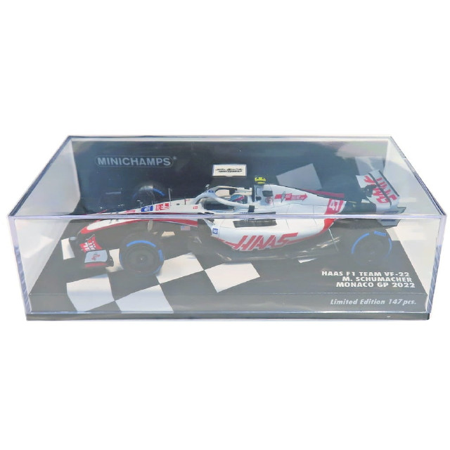 [MDL] 1/43 ハース F1チーム VF-22 ミック・シューマッハ モナコGP 2022 「MINICHAMPS」 完成品 ミニカー(417220747) MINICHAMPS(ミニチャンプス)