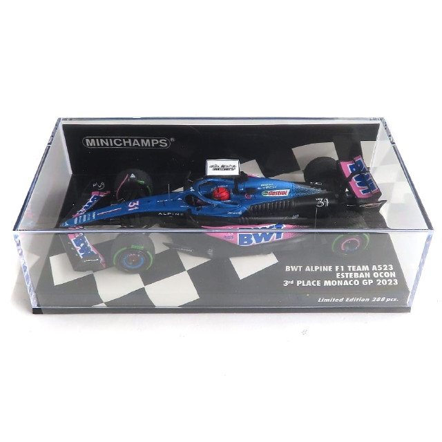 [MDL] 1/43 BWT アルピーヌ F1 チーム A523 エステバン・オコン モナコGP2023 3位入賞 「MINICHAMPS」 完成品 ミニカー(417230731) MINICHAMPS(ミニチャンプス)