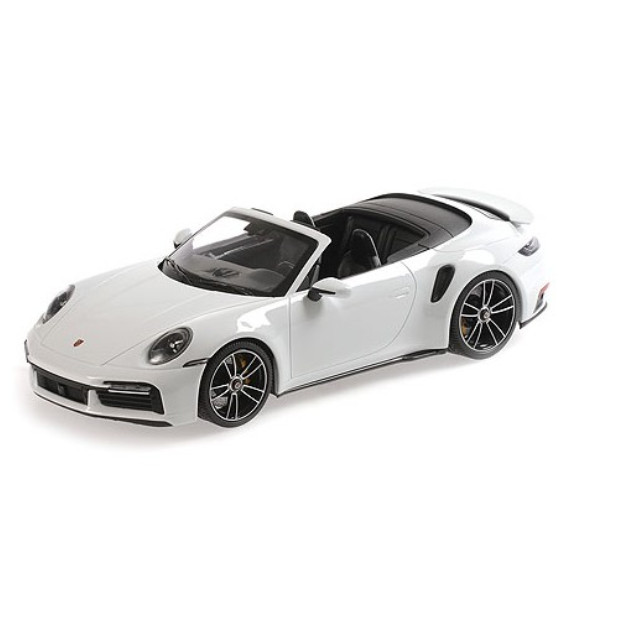 [MDL] 1/18 ポルシェ 911 992 ターボ S カブリオレ 2020(ホワイトメタリック) 「MINICHAMPS」 完成品 ミニカー(155069080) MINICHAMPS(ミニチャンプス)