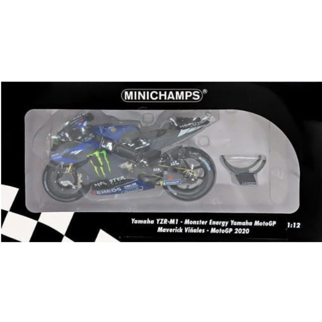 [MDL] 1/12 ヤマハ YZR-M1 MONSTER ENERGY YAMAHA MOTOGP マーベリック・ビニャーレス モトGP 2020 「MINICHAMPS」 完成品 ミニカー(122203012) MINICHAMPS(ミニチャンプス)
