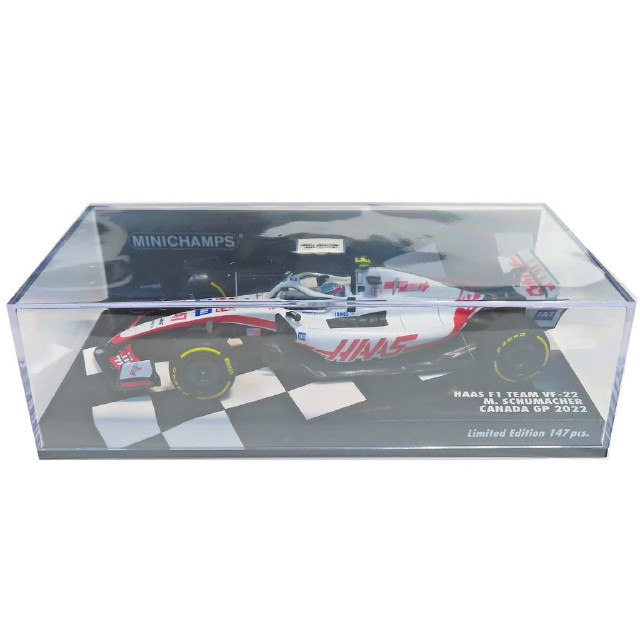 [MDL] 1/43 ハース F1チーム VF-22 ミック・シューマッハ カナダGP 2022 「MINICHAMPS」 完成品 ミニカー(417220947) MINICHAMPS(ミニチャンプス)