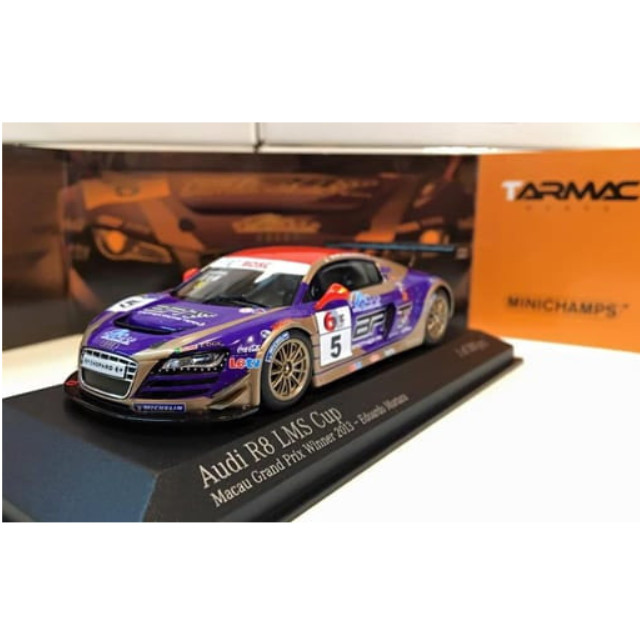[MDL] 1/43 Minichamps × Tarmac Works アウディ R8 LMS Cup 2013年マカオGP優勝 Edorado Mortara #5 完成品 ミニカー(TM004) MINICHAMPS(ミニチャンプス)