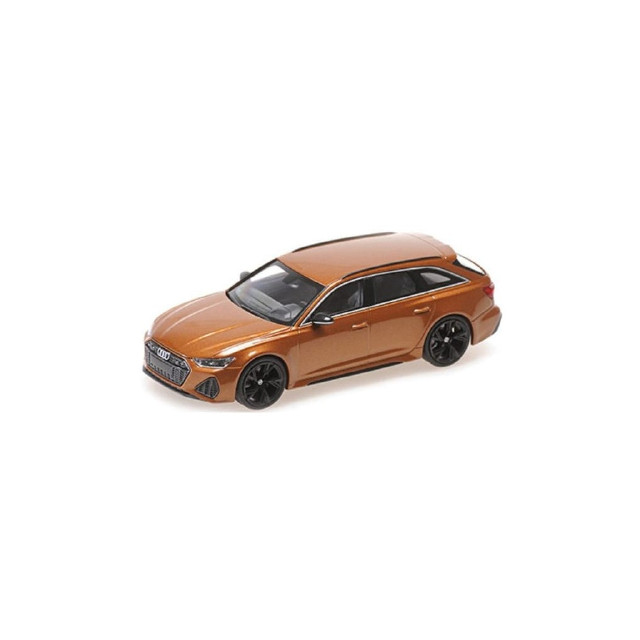 [MDL] 1/43 アウディ RS 6 アバント 2019(ブラウンメタリック) 「MINICHAMPS」 完成品 ミニカー(410018018) MINICHAMPS(ミニチャンプス)