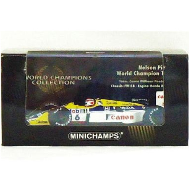 [MDL] 1/43 ウィリアムズホンダ FW11B #6 N.ピケ ワールドチャンピオン1987 「MINICHAMPS SERIES」 完成品 ミニカー(436870006) MINICHAMPS(ミニチャンプス)