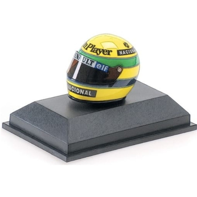 [MDL] 1/8 ヘルメット アイルトン・セナ 1985 F1初優勝 「MINICHAMPS」 完成品 ミニカー(540308512) MINICHAMPS(ミニチャンプス)