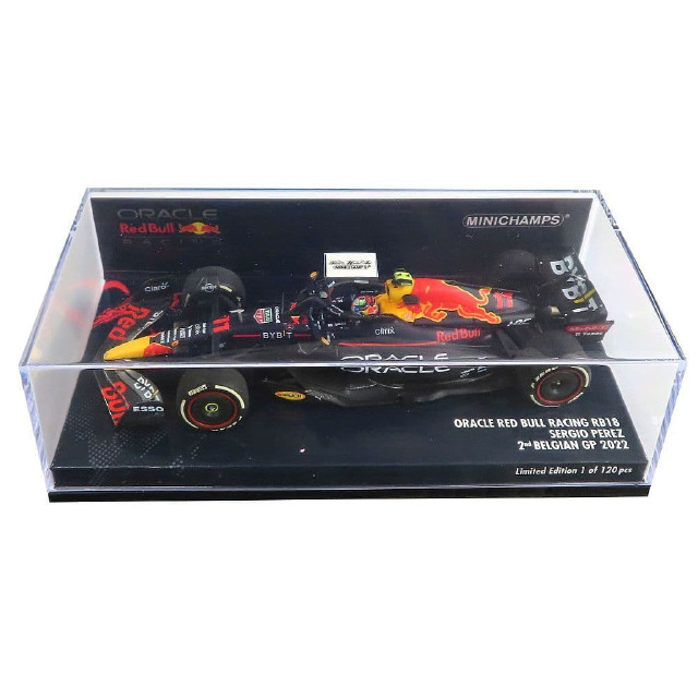 [MDL] 1/43 オラクル レッド ブル レーシング RB18 セルジオ・ペレス ベルギーGP 2022 2位入賞 「MINICHAMPS」 完成品 ミニカー(417221411) MINICHAMPS(ミニチャンプス)