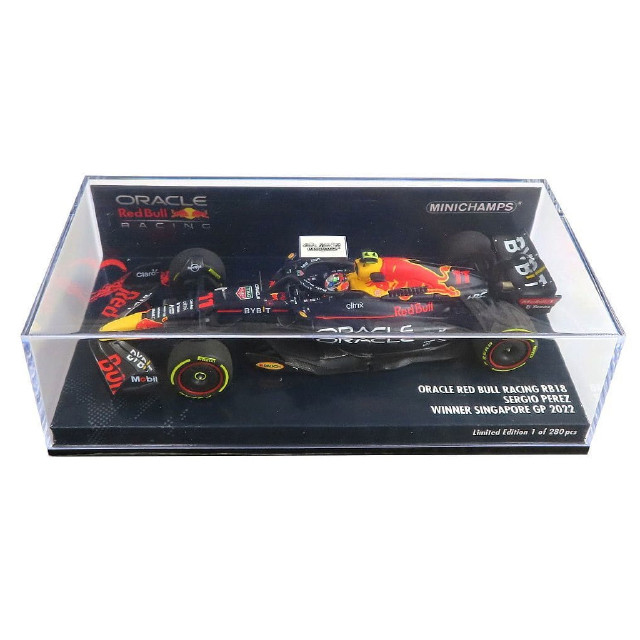 [MDL] 1/43 オラクル レッド ブル レーシング RB18 セルジオ・ペレス シンガポールGP 2022 ウィナー 「MINICHAMPS」 完成品 ミニカー(417221711) MINICHAMPS(ミニチャンプス)