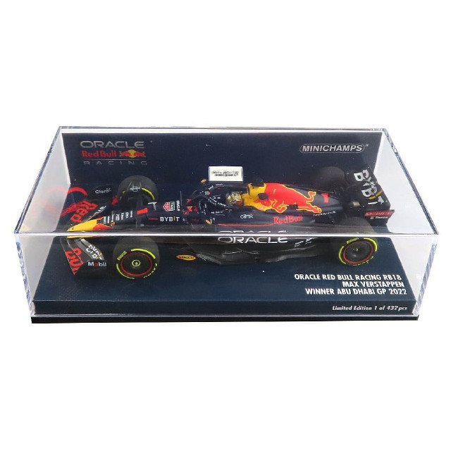 [MDL] 1/43 オラクル レッド ブル レーシング RB18 マックス・フェルスタッペン アブダビGP 2022 ウィナー 「MINICHAMPS」 完成品 ミニカー(417222201) MINICHAMPS(ミニチャンプス)