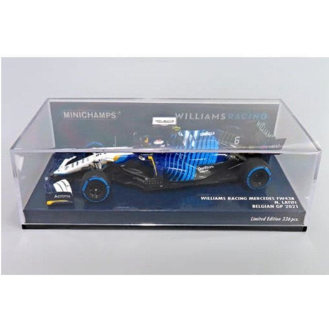 [MDL] 1/43 ウィリアムズ レーシング メルセデス FW43B ニコラス・ラティフィ ベルギーGP 2021 「MINICHAMPS」 完成品 ミニカー(417211306) MINICHAMPS(ミニチャンプス)