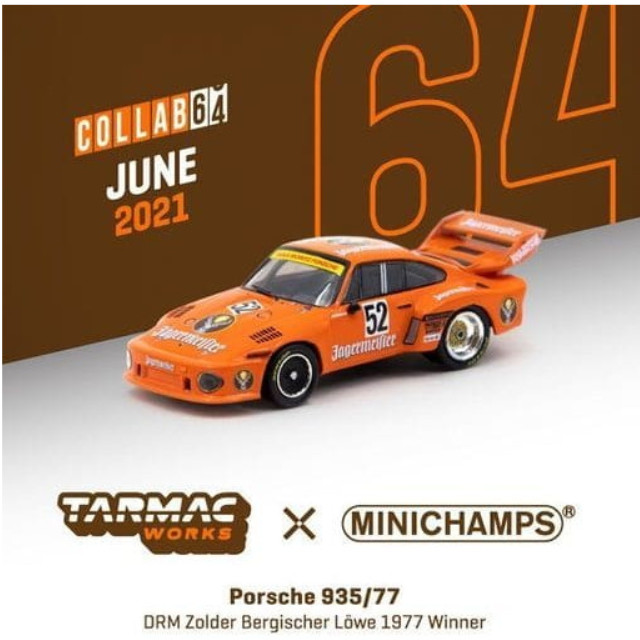 [MDL] 1/64 Porsche 935/77 DRM Zolder Bergischer Lowe 1977 Winner #52 「MINICHAMPS」 [T64MC-002-JAG] 完成品 ミニカー(T64MC-002-JAG) MINICHAMPS(ミニチャンプス)