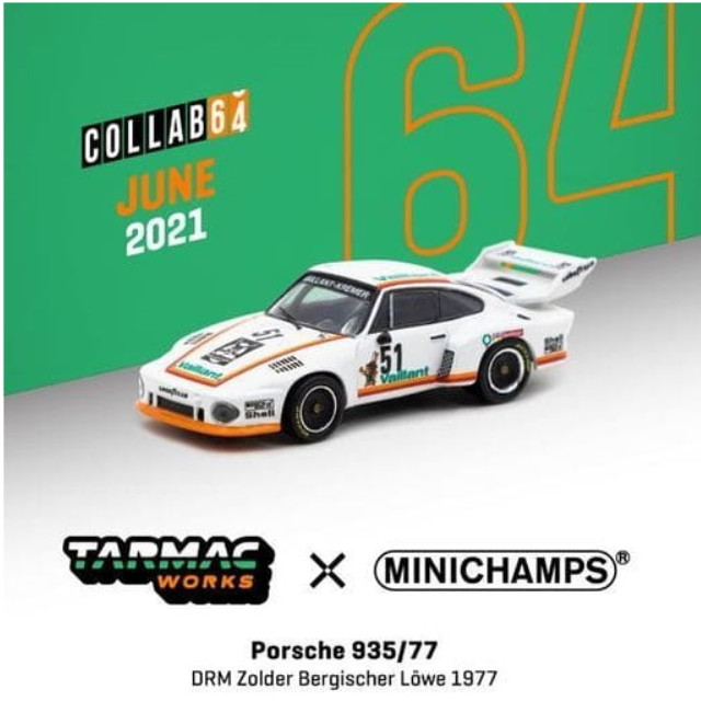 [MDL] 1/64 Porsche 935/77 DRM Zolder Bergischer Lowe 1977 #51 「MINICHAMPS」 [T64MC-002-VAL] 完成品 ミニカー(T64MC-002-VAL) MINICHAMPS(ミニチャンプス)