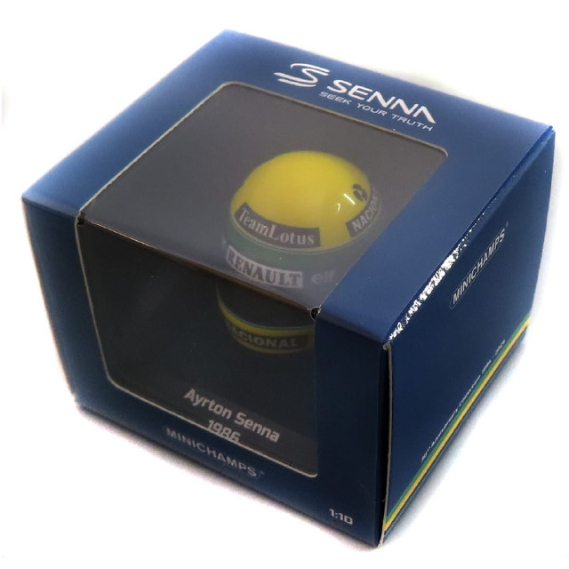 [MDL] 1/10 ヘルメット アイルトン・セナ 1986 「MINICHAMPS」 完成品 ミニカー(540388612) MINICHAMPS(ミニチャンプス)
