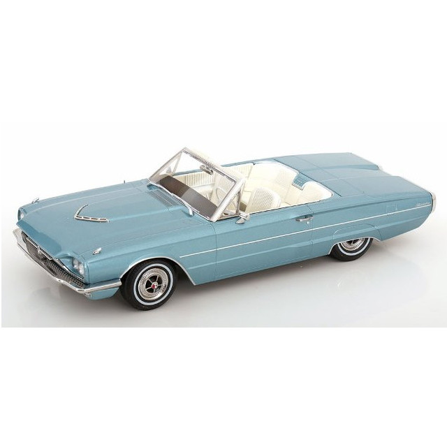 [MDL] 1/18 Ford Thunderbird Convertible(フォード サンダーバード コンバーチブル) 1966 ライトブルーメタリック 完成品 ミニカー(KKDC181341) KK scale(ケーケースケール)