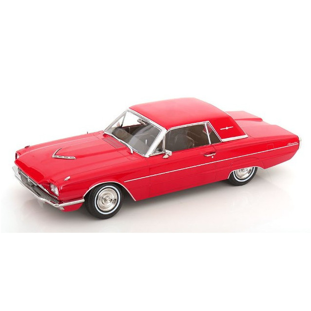 [MDL] 1/18 Ford Thunderbird Hardtop Coupe(フォード サンダーバード ハードトップ クーペ) 1966 レッド 完成品 ミニカー(KKDC181343) KK scale(ケーケースケール)