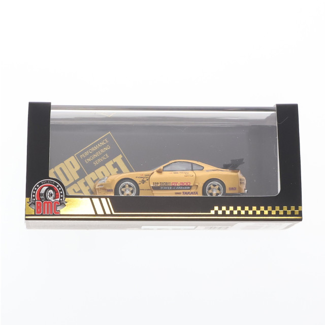 [MDL] 香港トイカーサロン限定 1/64 トップシークレット トヨタ スープラ JZA80(ゴールド) 完成品 ミニカー(64B0429) BM CREATIONS(ビー・エムクリエイションズ)