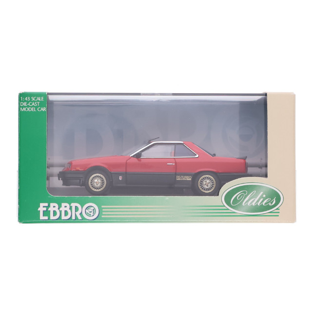 [MDL] 1/43 NISSAN SKYLINE(スカイライン) RS TURBO-C 1983(レッド) Oldies 完成品 ミニカー(43254) EBBRO(エブロ)