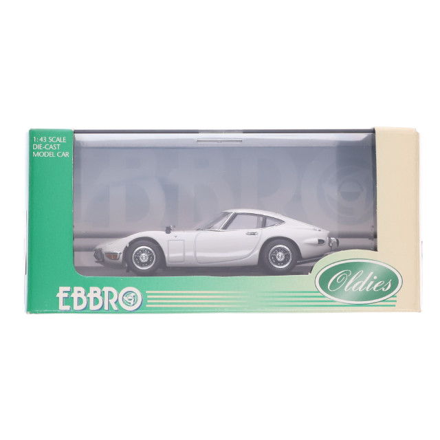 [MDL] 1/43 TOYOTA 2000GT LATE version 1968(ホワイト) Oldies 完成品 ミニカー(43500) EBBRO(エブロ)