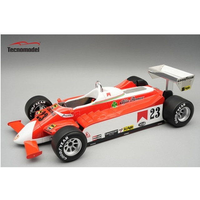 [MDL] 1/18 アルファロメオ 179 アメリカGP 1980 B.Giacomelli 完成品 ミニカー(TM18-365B) Tecnomodel(テクノモデル)