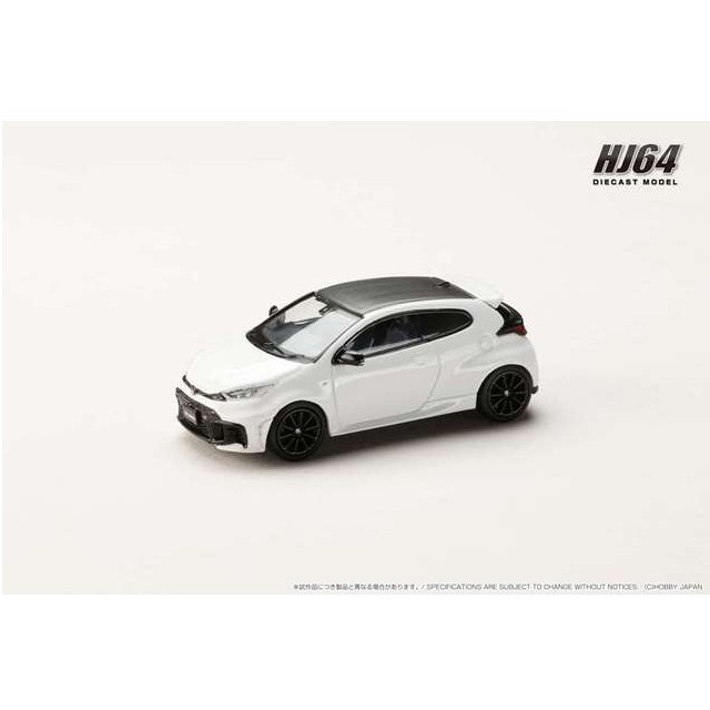 [MDL] 1/64 トヨタ GR ヤリス RZハイパフォーマンス 2024(スーパーホワイトII ) 完成品 ミニカー(HJ641087W) ホビージャパン