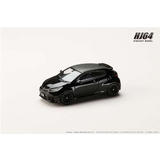 [MDL] 1/64 トヨタ GR ヤリス RZハイパフォーマンス 2024(プレシャスブラックパール) 完成品 ミニカー(HJ641087BK) ホビージャパン