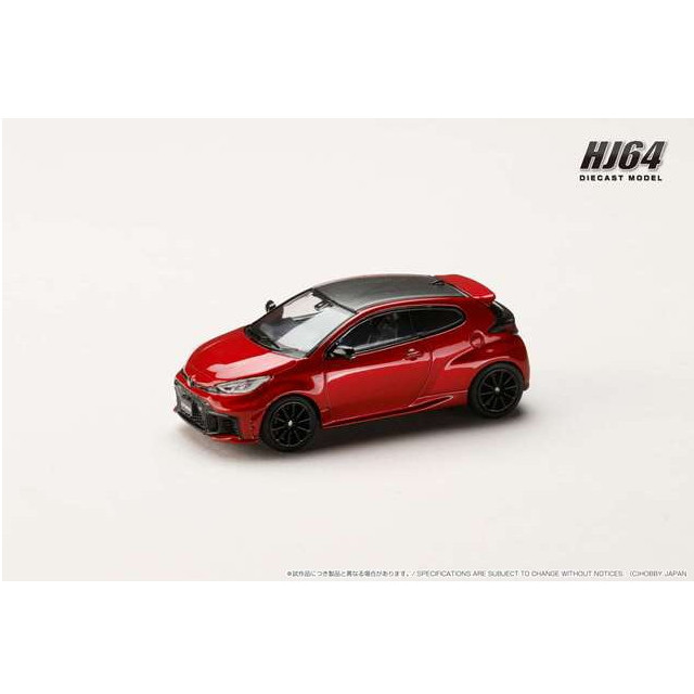 [MDL] 1/64 トヨタ GR ヤリス RZハイパフォーマンス 2024(エモーショナルレッドII) 完成品 ミニカー(HJ641087R) ホビージャパン