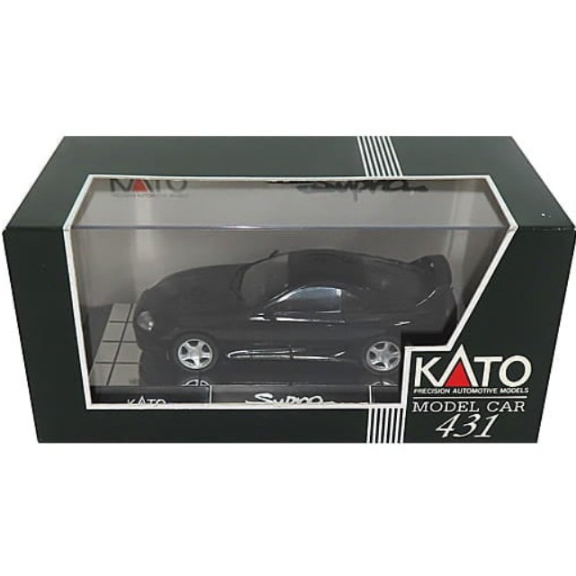 [MDL] (単品) 1/43 Supra(ブラック) 「MODEL CAR 431」  完成品 ミニカー(72-002) KATO(カトー)