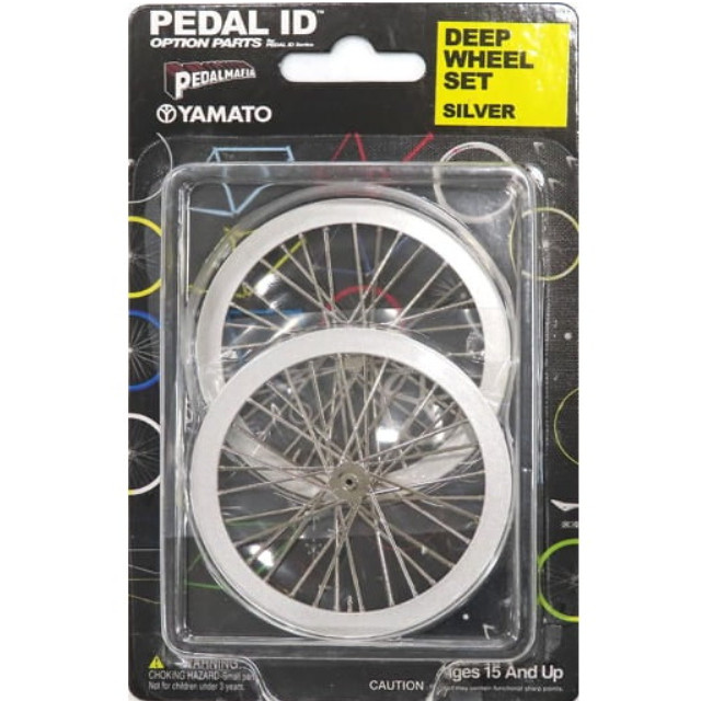 [MDL] (単品) 1/9 DEEP WHEEL SET(シルバー) 「PEDAL ID」 完成品 ミニカー YAMATO(やまと)