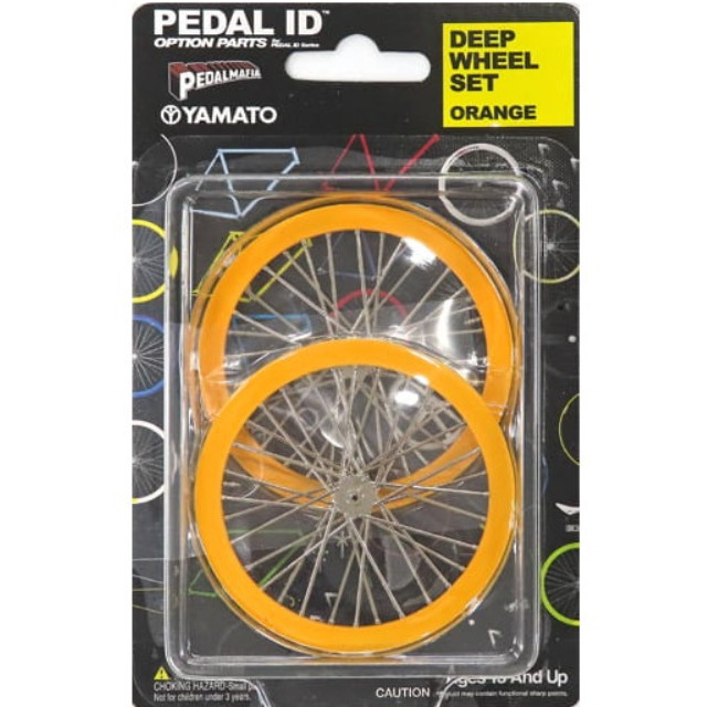 [MDL] (単品) 1/9 DEEP WHEEL SET(オレンジ) 「PEDAL ID」 完成品 ミニカー YAMATO(やまと)