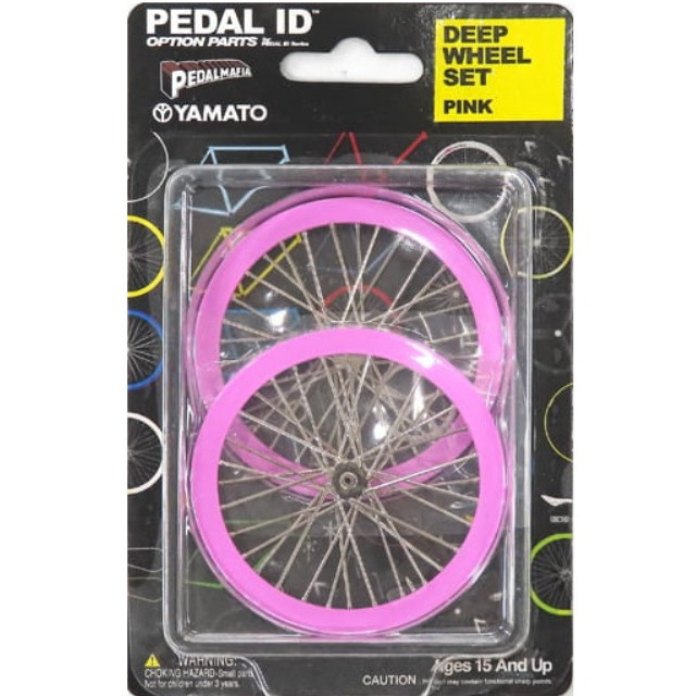 [MDL] (単品) 1/9 DEEP WHEEL SET(ピンク) 「PEDAL ID」 完成品 ミニカー YAMATO(やまと)