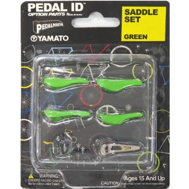 [MDL] 1/9 SADDLE SET(グリーン) 「PEDAL ID」 完成品 ミニカー YAMATO(やまと)