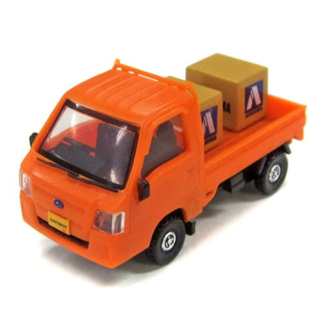 [MDL] (単品) 1/64 オレンジ ダンボール付き 「サンバーコレクション」 完成品 ミニカー アオシマ