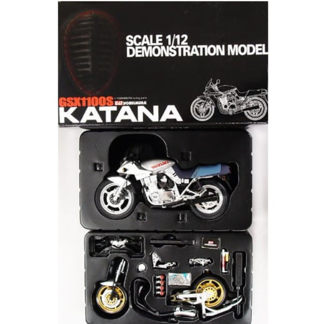 [MDL] 1/12 スズキ GSX 1100SM 刀 1990年式(シルバー) 「ネイキッドバイクシリーズ No.2」 完成品 ミニカー(0079973) アオシマ