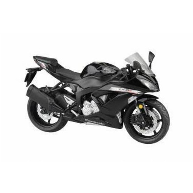 [MDL] 1/12 Kawasaki Ninja ZX-6R 2014(ブラック) 完成品 ミニカー(097762) アオシマ