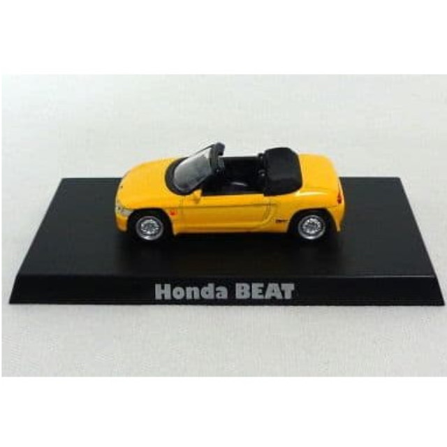 [MDL] (単品) 1/64 Honda ビート(イエロー) 「ライトウェイトスポーツ コレクション」 完成品 ミニカー(079607) アオシマ