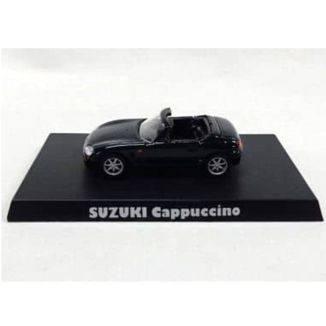 [MDL] (単品) 1/64 SUZUKI カプチーノ(ブラック) 「ライトウェイトスポーツ コレクション」 完成品 ミニカー(079607) アオシマ