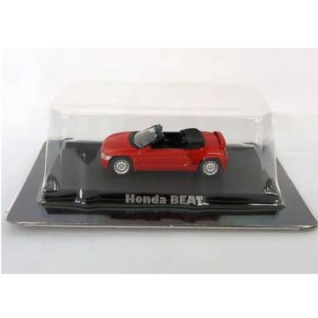 [MDL] (単品) 1/64 Honda ビート リアウイング有り(レッド) 「ライトウェイトスポーツコレクション Vol.2」 完成品 ミニカー アオシマ