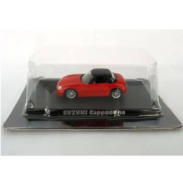 [MDL] (単品) 1/64 SUZUKI カプチーノ(レッド) 「ライトウェイトスポーツコレクション Vol.2」 完成品 ミニカー アオシマ