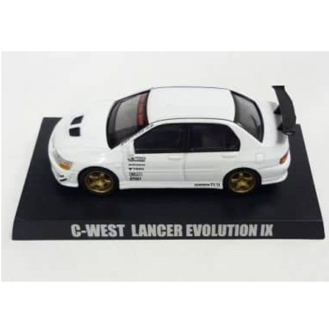 [MDL] (単品) 1/64 C-WEST LANCER EVOLUTION IX (ホワイト) 「1/64 オプション ミニカーコレクション Part2」 完成品 ミニカー アオシマ