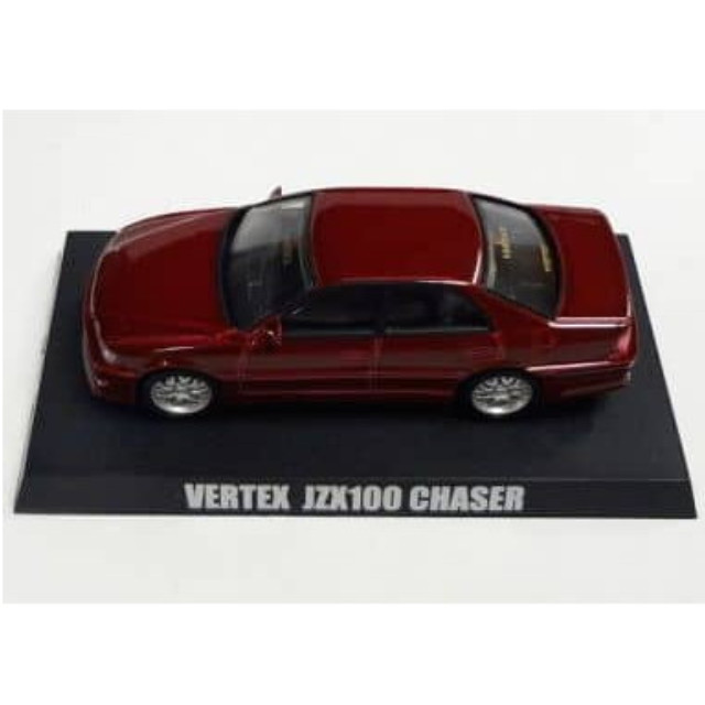 [MDL] (単品) 1/64 VERTEX JZX100 CHASER (メタリックレッド) 「1/64 オプション ミニカーコレクション Part2」 完成品 ミニカー アオシマ