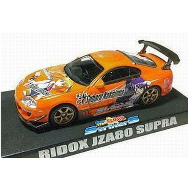 [MDL] (単品) 1/64 JZA80 SUPRA ティアナ・ランスター(オレンジ) 「痛車ミニカーコレクション 魔法少女リリカルなのはStrikerS」 完成品 ミニカー アオシマ