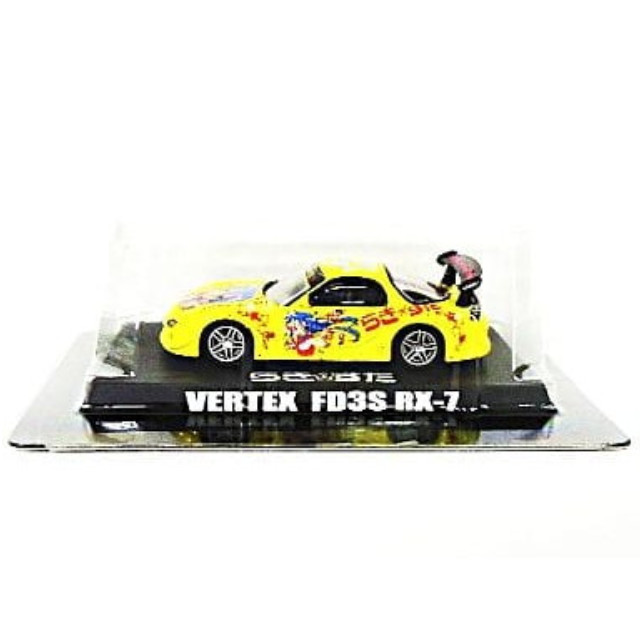 [MDL] (単品) 1/64 VERTEX FD3S RX-7(イエロー) 「らき☆すた 痛車ミニカーコレクション」 完成品 ミニカー アオシマ