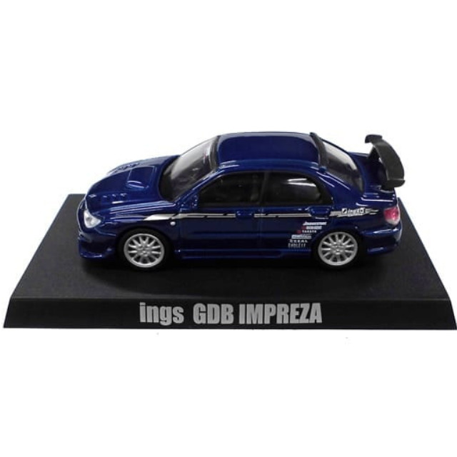 [MDL] (単品) 1/64 ings GDB IMPREZA (メタリックブルー) 「1/64 オプション ミニカーコレクション Part2」 完成品 ミニカー アオシマ