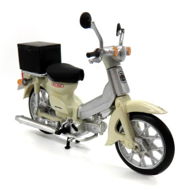 [MDL] (単品) 1/32 ホンダ スーパーカブ(アイボリー) 「ホンダ スーパーカブ コレクション」 完成品 ミニカー アオシマ