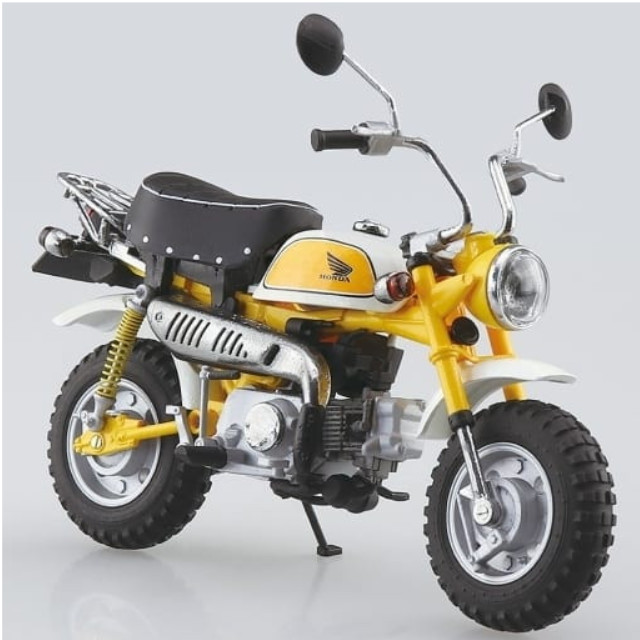 [MDL] 1/12 Honda モンキー(プラズマイエロー) 完成品 ミニカー(111277) アオシマ