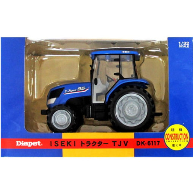 [MDL] 1/32 ISEKI トラクター TJV(ブルー) 「ダイヤペット 建機コレクション」  完成品 ミニカー(DK-6117) アガツマ