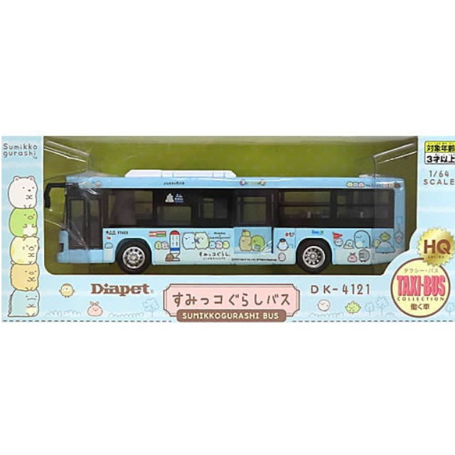 [MDL] 1/64 すみっコぐらしバス(スカイブルー) 「すみっコぐらし」 ダイヤペット タクシー・バスコレクション  完成品 ミニカー(DK-4121) アガツマ